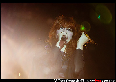 Florence And The Machine at the NME stage, Reading festival 2009
