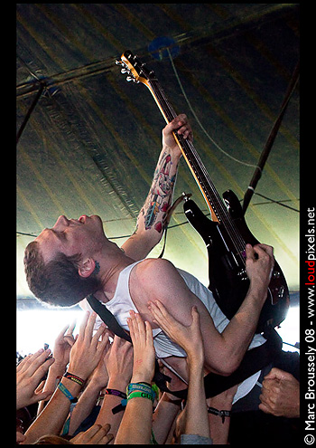 Ghost Of A thousand in the Lock-up Stage at Reading Festival 2009