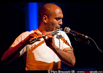 Nathan "flutebox" Lee at the Purcell Room, Southbank - 25 Sept. 2009