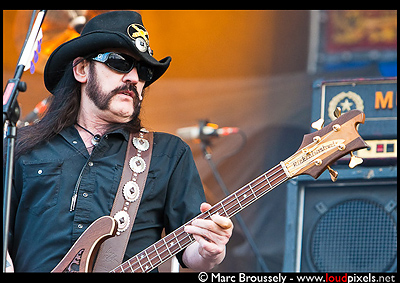 Motorhead performing at Hellfest, CLisson, France, 19 June 2010