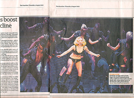My Lady Gaga in yesterday's Guardian