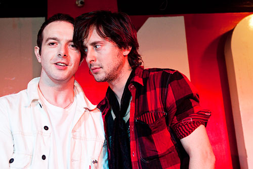 Carl Barat and James Allan at the 100 Club, 20 feb 2011