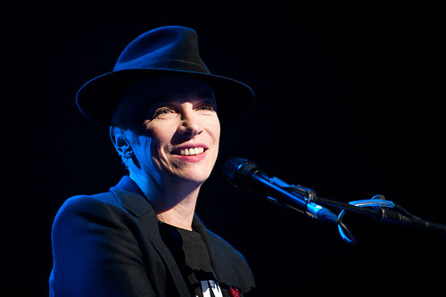 Annie Lennox at the EQUALS show, RFH, 11 March 2011