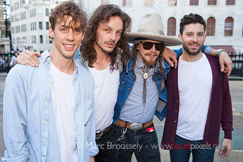 Razorlight at St Martin In The Field's courtyard, 24 May 2011