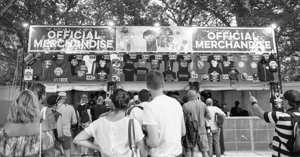 Band and tour merchandise